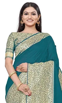 Smooth Kanjeevaram Silk Saree Pure Zari Traditional Women's Sari-thumb4