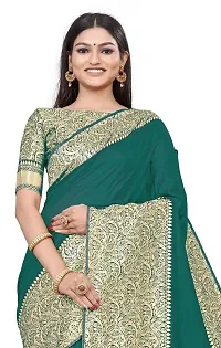 Smooth Kanjeevaram Silk Saree Pure Zari Traditional Women's Sari-thumb4