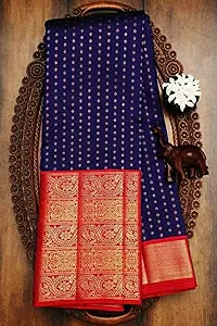 Kanjeevaram Silk SareeIndian Pure Vintage Fabric Blouse Soft 100% Banarasi Wear | Indian Ethnic Wear |Traditional Wedding Party Woven Sarees-thumb4