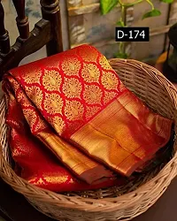 Kanchipuram Studio Wedding Banarasi Silk Saree | Indian Ethnic Wear | Traditional Women's Sari-thumb4