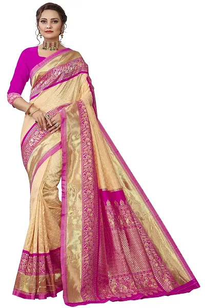 Glamorous kanjeevaram/art silk Sarees 