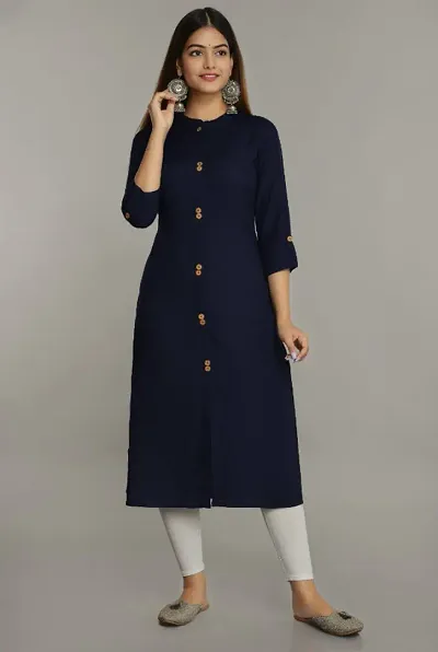 Beautiful Rayon Semi Stitched Kurta for Women