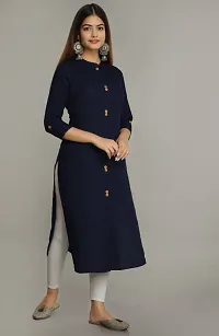 Beautiful Rayon Semi Stitched Kurta for Women-thumb1