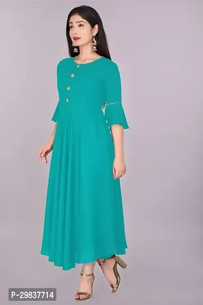 Stylish Rayon Kurta For Women-thumb2