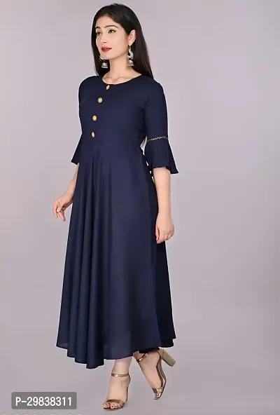 Stylish Rayon Kurta For Women-thumb3