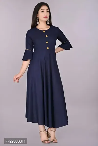 Stylish Rayon Kurta For Women-thumb4