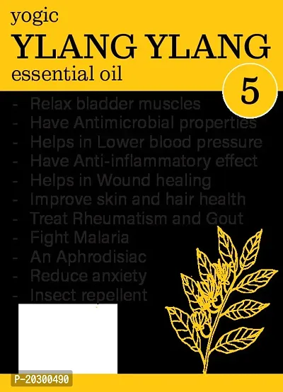 Yogic Ylang Ylang Essential Oil For Hair softness And Rejuvenation-thumb4