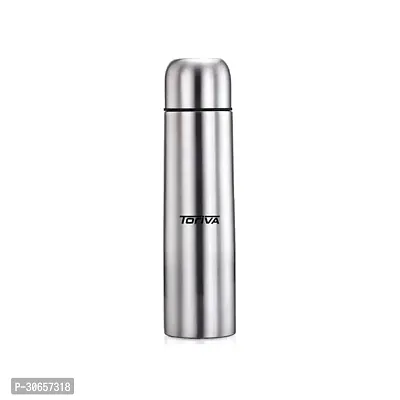 Flasq Insulated 24 Hours Hot or Cold Bottle Flask SILVER