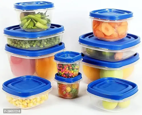 High Grade Food Storage Kitchen Container Set of 10