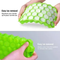 Stylish Fancy Plastic Ice Cube Trays-thumb1