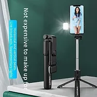 Extendable Flash 3-in-1 Selfie Stick Tripod with Bluetooth Remote-thumb3