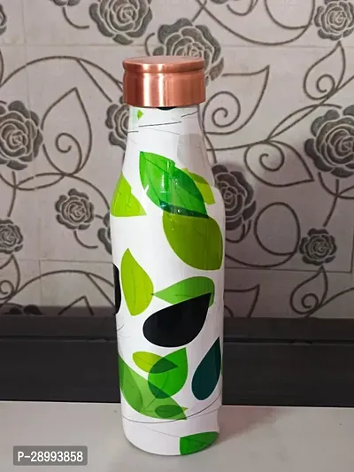 Classic Printed Copper Water Bottle, 500ml