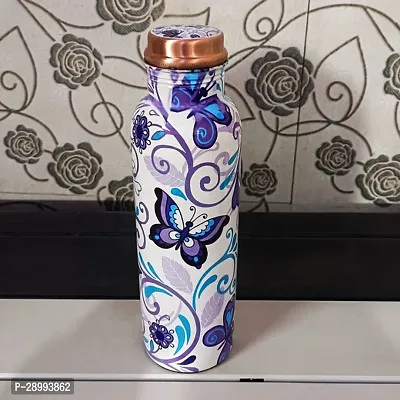 Classic Printed Copper Water Bottle, 500ml