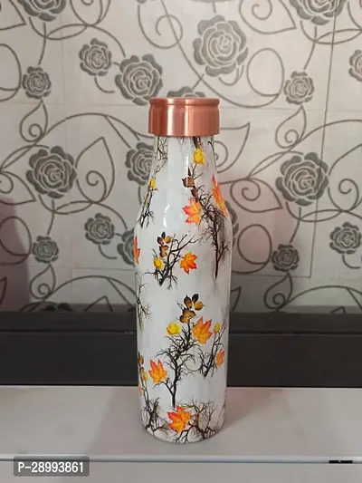 Classic Printed Copper Water Bottle, 500ml