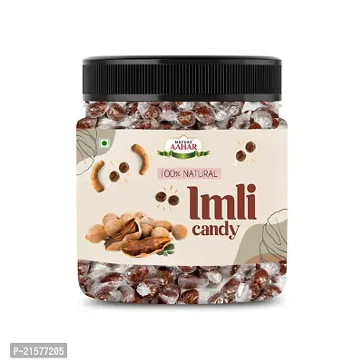 Nature Aahar Chulbuli Imli | Tangy Imli | Imli Candy | Digestive Candy | Khatti Meethi Imly Candy | Emli Jar Pack (200 Grams)-thumb0