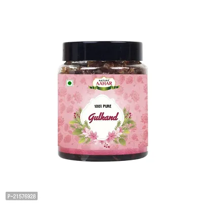 Nature Aahar Natural Fragrance and Flavour Organic Gulkand | Sweet Gulkand Rose Petal | Mukhwas Freshener and After Meal Digestives | Gulkand Mukhwas (400 g)