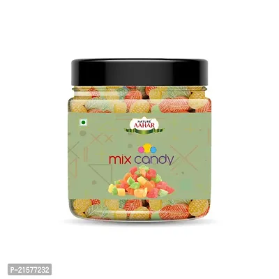 Nature Aahar Mixfruit Candy || Khatta Mitha Swad Goli || Toffee (200Gm)-thumb0