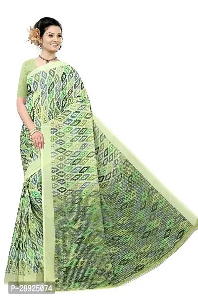 Stylist Georgette Saree With Blouse For Women-thumb0