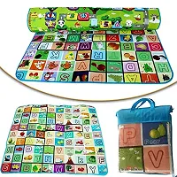 CASA NEST Double Sided Play mat/Crawling mat Multi Purpose Water Proof Foldable-5 * 6 ft-1 Piece- Multicoloured-thumb3