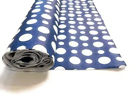 CASA-NEST 10 Metre Long , Shelf Roll for Cupboard/Almirah, Shelf Protector for Wardrobe, Sheet Roll/Mat for Drawer, Liners for Kitchen Cupboard-White Polka Dot-Roll002-thumb2