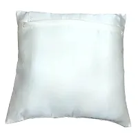 CASA-NEST Premium Foam pentak Cushion Cover,Pack of 5 Pc,Bed Cushion/Decorative Sofa Cushion (Size:16x16Inch) (White)-thumb2