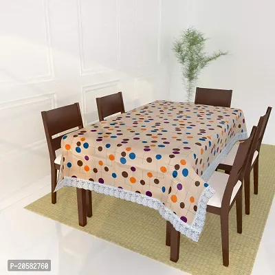 CASA-NEST PVC Waterproof Dining 2-4 Seater Table Cover, 40x60-inch, Multicolour-Printed001-thumb3