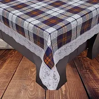 CASA-NEST 4-6 Seater PVC Table Cover;Anti Slip; Multicolor 54x78 Inches; 4-6 Seater Design printed002-thumb2