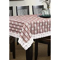 CASA-NEST Waterproof 6-8 Seater Dinning Table Cover with Leather Touch (for Size 60X90 INCH)-printed003-thumb2