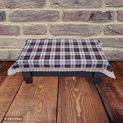 CASA-NEST 8-10 Seater PVC Table Cover;; Anti Slip; Multicolor 60x108 Inches; 8-10 Seater Design printed004-thumb0