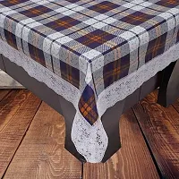 CASA-NEST Thick PVC 10-12 Seater Dining Table Cover, Size-60x120 Inch(Width x Length) Waterproof Table Cover Design printed005-thumb1