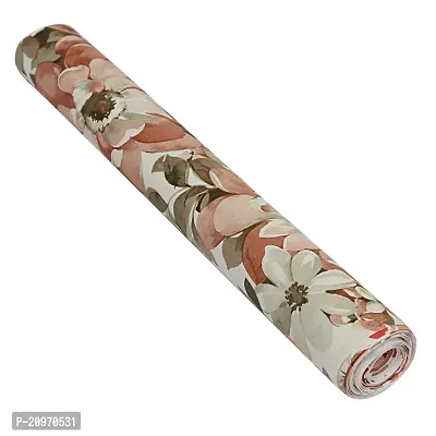 CASA-NEST PVC Wardrobe/Kitchen/Drawer Shelf Mat 5 Meter Roll,Width 18 inch, Multicolour-Roll001-thumb2