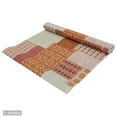 CASA-NEST PVC Wardrobe/Kitchen/Drawer Shelf Mat 5 Meter Roll - 197x18.11, Multicolour-Roll001-thumb0