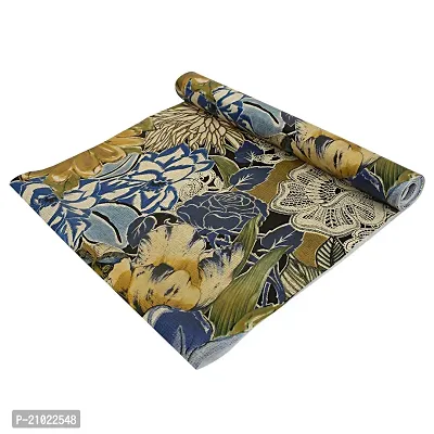 CASA-NEST PVC Wardrobe's Shelf Mat, Kitchen Shelf Mat/Drawer Mat-10 Mt Roll (Multicolor-12)-Roll002