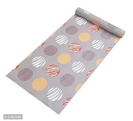 CASA-NEST PVC Wardrobe's Shelf Mat, Kitchen Shelf Mat/Drawer Mat-10 Mt Roll (Multicolor-5)-Roll002