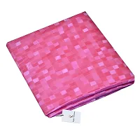 CASA-NEST Plastic Mattress Protector Sheet, Pink-thumb1