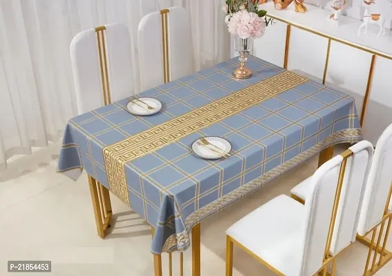 CASA-NEST Table Cover with Polyster Backing Print, Size 54x90 for 6-8 Seater Table Cover, Mix Colour, out003 (Multicolour 9)