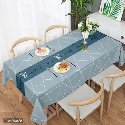 CASA-NEST Table Cover with Polyster Backing Print, Size 54x90 for 6-8 Seater Table Cover, Mix Colour, out003 (Multicolour 12)