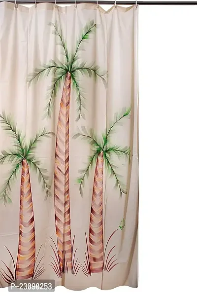 CASA-NEST PVC Waterproof PVC Shower Curtain,Tree Design 9 feet (1 Pcs),Size 54X108 INCH,Bathroom Curtain Brush003