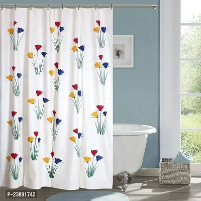 CASA-NEST PVC Waterproof PVC Shower Curtain,9 feet (1 Pcs),Size 54X108 INCH,Bathroom Curtain SC Brush003-thumb0