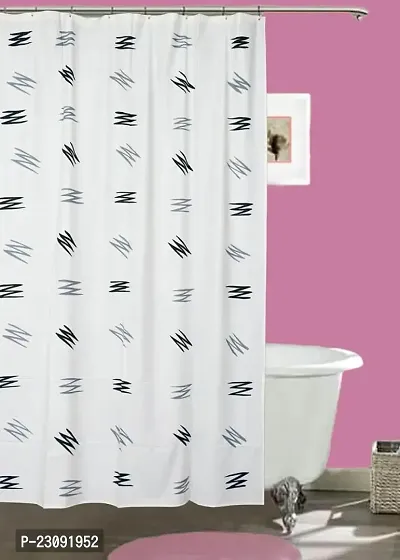 CASA-NEST PVC Waterproof PVC Shower Curtain,9 feet (1 Pcs),Size 54X108 INCH,Bathroom Curtain SC Brush003