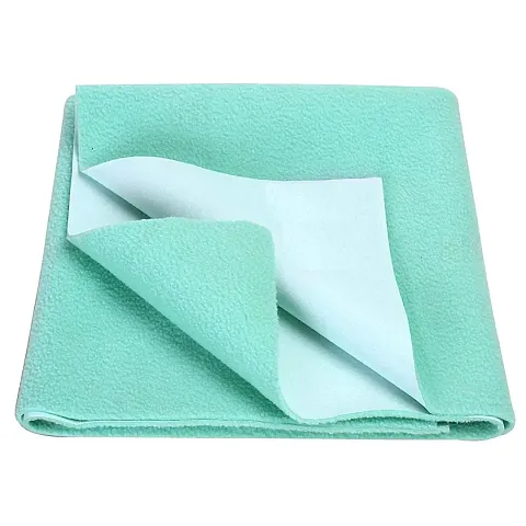 CASA-NEST Water Proof & Washable Baby Care Dry Sheet & Bed Protector (70cm X 100cm, Medium Sea Green, Set of 1) BABY002