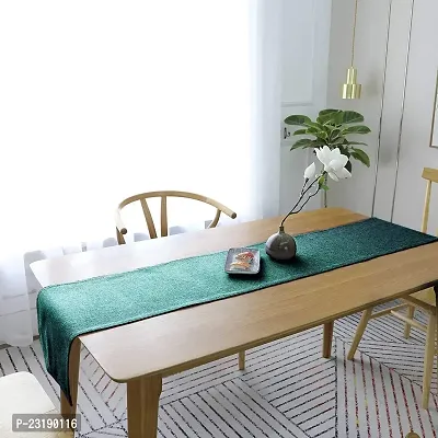 CASA-NEST Jute Table Runner with Backing Heat Resistant Dining Table Runner for Dining Table Wedding Party, 12 x 60 inches(Green)-thumb3