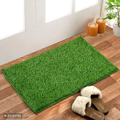 CASA-NEST 30 MM Artificial Grass Doormat for Balcony - for Home Decoration - Floor Mat for Living Room, Office - Summer Use (Green) 1 Piece. (2x3 Feet, 30)