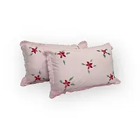 CASA-NEST Embroided Design Cotton Pillow Cover Size-17x27 Luxury Pillow Cover Set of 2 Piece. (Multi 12)-thumb1