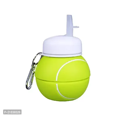 Silicone Expandable Foldable Tennis Ball Silicone Water Bottle 550 ml-thumb3