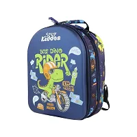 Eva Pre School Backpack Rider Dino - Blue-thumb3