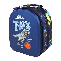 Eva Pre School Backpack T-Rex - Blue-thumb2