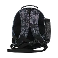 Eva Pre School Backpack Alien Theme - Black-thumb4