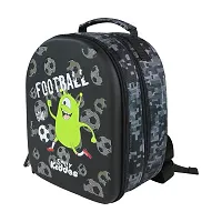 Eva Pre School Backpack Alien Theme - Black-thumb3