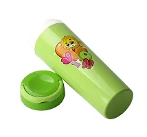 Lunch Combo Lion Theme Green ( Lunch Bag, Lunch Box ,Water Bottle)-thumb4